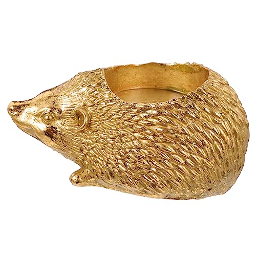 PartyKindom Igel-kerzenhalter-Ornament Flammenlos Tierkerzenhalter Teelicht Figur Gefrostet Tierischer Kerzenhalter Wirbelsäule Dekorationen Igel-Ornament Inhaber Klein Rustikal Harz Golden PartyKindom Igel-kerzenhalter-Ornament Flammenlos Tierkerzenhalter Teelicht Figur Gefrostet Tierischer Kerzenhalter Wirbelsäule Dekorationen Igel-Ornament Inhaber Klein Rustikal Harz Golden von PartyKindom