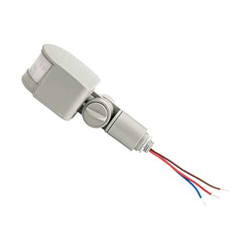 PartyKindom Infrarot Bewegungsmelder LED Licht mit Einstellbarem Sensor Hochsensitives Außenlicht für Energieeffiziente Beleuchtung von PartyKindom