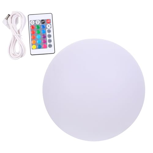 PartyKindom Intelligente LED Leuchtkugel mit Fernbedienung Wasserdichte Bunte Gartenlampe Wiederaufladbare Outdoor Stehlampe für Party Strand und Dekoration von PartyKindom