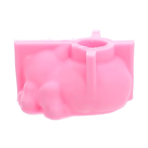 PartyKindom Katzen Silikonform Pflanzgefäßform Für Beton Pflanzgefäßform Silikon Betonformen Silikon Tierformen Topfform Zement Gips Silikonform Formen Für Zement Rosa Kieselgel von PartyKindom