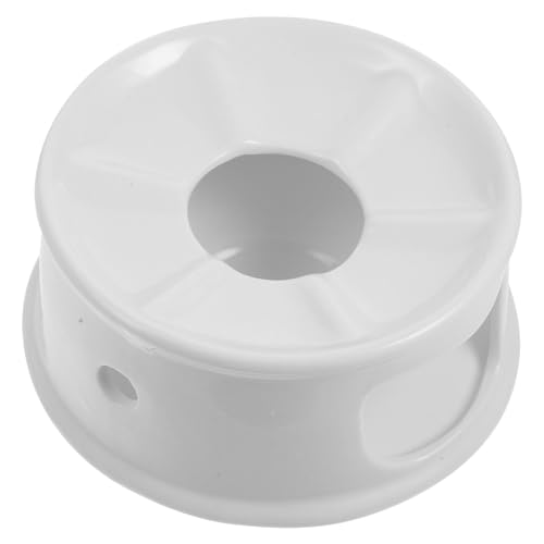 PartyKindom Keramisches Teewärmer Stövchen Vintage Heizbasis aus Hitzebeständiger Keramik für Tee Kaffee und Milch mit Gleichmäßiger Wärmeverteilung und Elegantem Design von PartyKindom