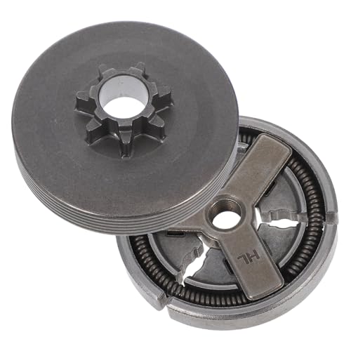 PartyKindom Kettensäge Kupplungstrommel mit Ritzel und Nadellager Robuste Kupplungsscheibe Einfache Installation Langlebiger Ersatz für Chinesische Benzin kettensägen für Garten Forstarbeiten von PartyKindom