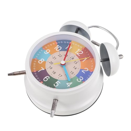 PartyKindom Kinderwecker Metall Analog Wecker mit Nachtlicht Batteriebetrieben Leiser Wecker für Kinderzimmer Schreibtisch Tragbare Kleine Weckuhr mit Sanftem Alarm und Kreativem PartyKindom Kinderwecker Metall Analog Wecker mit Nachtlicht Batteriebetrieben Leiser Wecker für Kinderzimmer Schreibtisch Tragbare Kleine Weckuhr mit Sanftem Alarm und Kreativem von PartyKindom