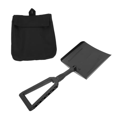 PartyKindom Klappbare Schneeschaufel mit Großer Blattfläche Tragbar für Auto und Outdoor Effizienter Schneeräumer für Winter für Schnee und Eisreinigung Stofftasche PartyKindom Klappbare Schneeschaufel mit Großer Blattfläche Tragbar für Auto und Outdoor Effizienter Schneeräumer für Winter für Schnee und Eisreinigung Stofftasche von PartyKindom