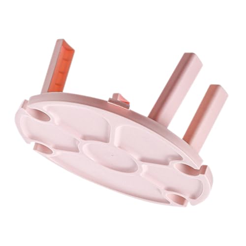 PartyKindom Klappbarer Outdoor Weintisch aus Kunststoff Tragbarer Picknicktisch mit Stabilem Stand für Camping Garten Strand und Weinliebhaber Wiederverwendbar von PartyKindom