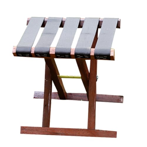 PartyKindom Klapphocker für Außenbereich Leichte Tragbare Campingbank Faltbar für Angeln Picknick und Reisen mit Sicherem Design Höhe von PartyKindom