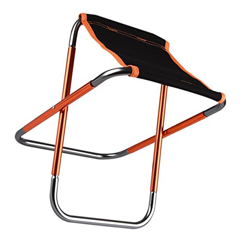 PartyKindom Kleiner Faltbarer Campinghocker Leichter Klappstuhl aus Robustem Material Stabiler Outdoor Sitz Tragbar für Angeln Strand Grillen und Camping Kompakt und Einfach zu Transportieren von PartyKindom