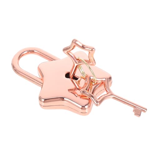 PartyKindom Kleiner Schlüssel Vorhängeschloss für Notizbuch und Tagebuch Robustes Metall Diy Zubehör Roségold für Kreative Projekte und Schmuckkästchen PartyKindom Kleiner Schlüssel Vorhängeschloss für Notizbuch und Tagebuch Robustes Metall Diy Zubehör Roségold für Kreative Projekte und Schmuckkästchen von PartyKindom