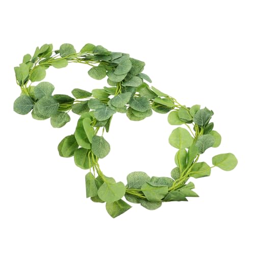 PartyKindom Künstliche Eukalyptus Girlande Naturgetreu Kleine Langlebige Dekoration für Tür und Wand Festliche Atmosphäre Vielseitig Einsetzbar für Familie Bankett Feiertage PartyKindom Künstliche Eukalyptus Girlande Naturgetreu Kleine Langlebige Dekoration für Tür und Wand Festliche Atmosphäre Vielseitig Einsetzbar für Familie Bankett Feiertage von PartyKindom