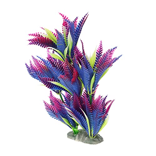 PartyKindom Aquarium Wasserpflanze Dekoration Simulierte Pflanze Für Aquarien Und Tanks Mit Natürlicher Optik Und Sicherem Material von PartyKindom