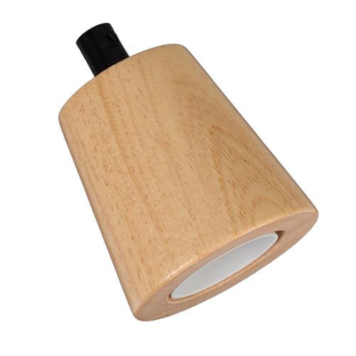 PartyKindom Lampenfassung Holz Vintage Lampensockel Gewinde Kreativer Lampenhalter für Schlafzimmer Esszimmer Leicht zu Installieren Vielseitig Einsetzbar von PartyKindom