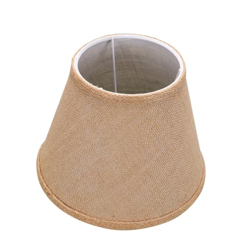 PartyKindom Lampenschirm aus Sackleinen Tonnenförmiger Lampenschirm aus Stoff Diffuser Warmer Lichtschutz für Tisch Steh und Deckenlampen Geeignet für Wohnzimmer und Schlafzimmer PartyKindom Lampenschirm aus Sackleinen Tonnenförmiger Lampenschirm aus Stoff Diffuser Warmer Lichtschutz für Tisch Steh und Deckenlampen Geeignet für Wohnzimmer und Schlafzimmer von PartyKindom