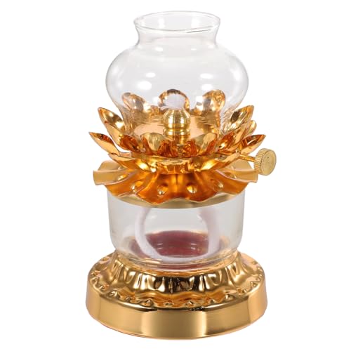 PartyKindom Lotus Butterlampe Winddicht Für Tischdekoration Buddhistisches Zubehör Stilvolle Home Decor Für Wohnzimmer Garten Und Tempel Langlebig Und Warm Leuchtend PartyKindom Lotus Butterlampe Winddicht Für Tischdekoration Buddhistisches Zubehör Stilvolle Home Decor Für Wohnzimmer Garten Und Tempel Langlebig Und Warm Leuchtend von PartyKindom