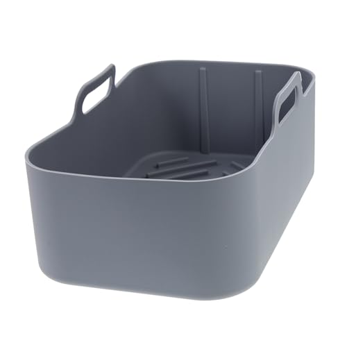 PartyKindom Luftfritteuse Silikon Liner für Air Fryer Wiederverwendbare Backform Einfach zu Reinigen zum und Schnellen Kochen Zubehör von PartyKindom