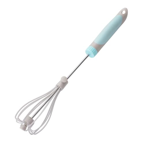 PartyKindom Manueller Verstellbarer Eierschläger mit Ergonomischem Griff Stabiler Handmixer für Sahne und Eiweiß Zeitsparender Küchenhelfer für Backen und Kochen von PartyKindom