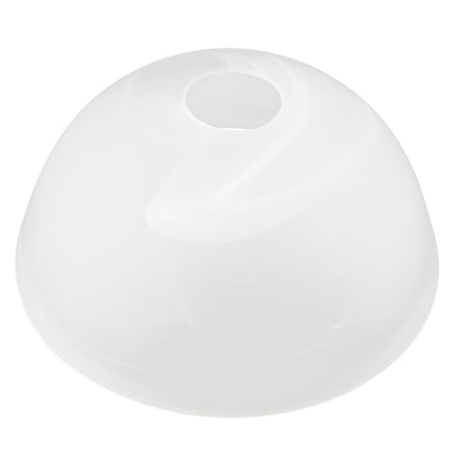 PartyKindom Mattiertes Lampenschirm Ersatz Abdeckung für Pendelleuchte Deckenleuchte Staubschützend Hitzebeständig Milchiges Licht Passend für Tischlampe Schlafzimmer Wohnzimmer von PartyKindom