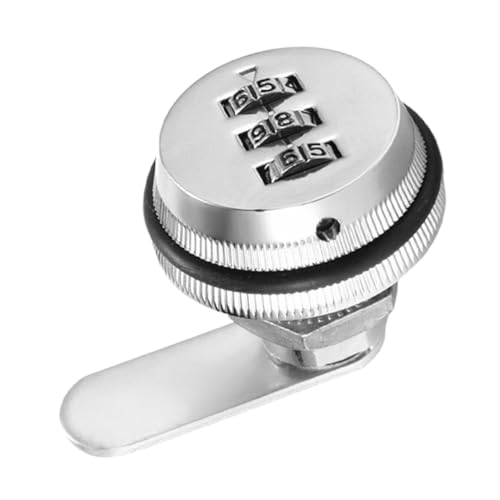 PartyKindom Mechanisches Zahlenschloss Passwortschloss Metall Sicherungsschloss für Schrank Briefkasten Vielseitig Einsetzbar PartyKindom Mechanisches Zahlenschloss Passwortschloss Metall Sicherungsschloss für Schrank Briefkasten Vielseitig Einsetzbar von PartyKindom