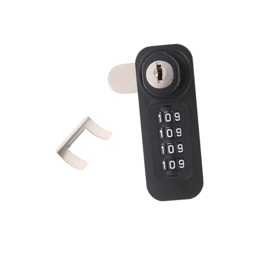 PartyKindom Mechanisches Zahlenschloss für Spinde und Schränke Robuste Kombinations cam verriegelung Sichere Türsperre für Metall Aktenschränke Einfach Langlebiges Metallgehäuse PartyKindom Mechanisches Zahlenschloss für Spinde und Schränke Robuste Kombinations cam verriegelung Sichere Türsperre für Metall Aktenschränke Einfach Langlebiges Metallgehäuse von PartyKindom