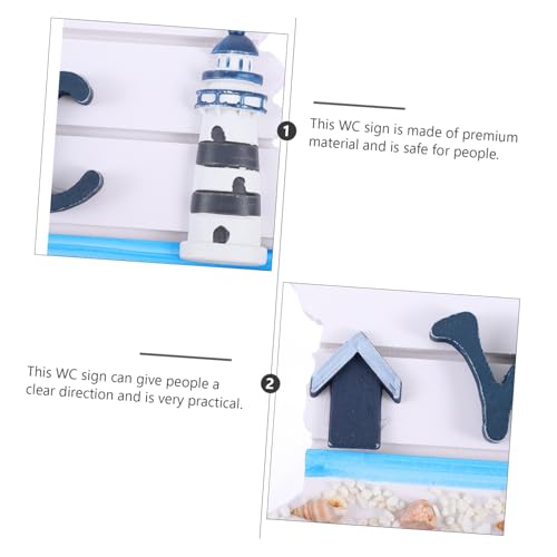 PartyKindom Mediterranes Wc Schild aus Schaumstoff Dekoratives Toiletten Türschild Kreatives Hängendes Wc Hinweisschild Praktische Bad Deko für Büro Hotel Geschäft PartyKindom Mediterranes Wc Schild aus Schaumstoff Dekoratives Toiletten Türschild Kreatives Hängendes Wc Hinweisschild Praktische Bad Deko für Büro Hotel Geschäft von PartyKindom