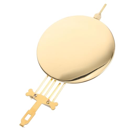 PartyKindom Metal Pendel für Wanduhr Ersatzteil Langlebiger Pendelmechanismus für DIY Wand Standuhren Praktisches Uhrwerk Zubehör für Bastler und Reparatur von PartyKindom