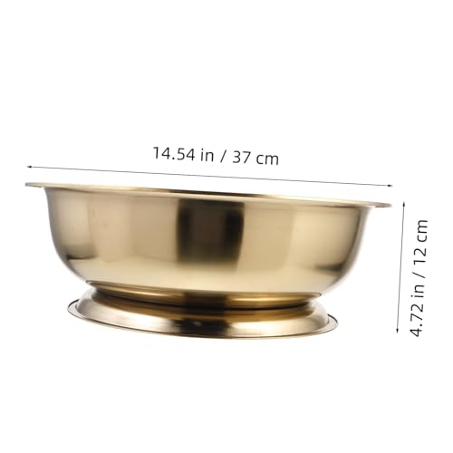 PartyKindom Metall Feuerkorb Goldfarben Brenntonne für Papierverbrennung Ritual Feuerschale Outdoor Feuertonne Langlebig Hitzebeständig Vielseitig für Garten Terrasse und Zeremonien PartyKindom Metall Feuerkorb Goldfarben Brenntonne für Papierverbrennung Ritual Feuerschale Outdoor Feuertonne Langlebig Hitzebeständig Vielseitig für Garten Terrasse und Zeremonien von PartyKindom