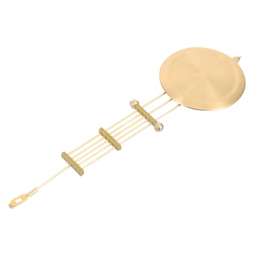 PartyKindom Metall Uhr Pendel Ersatz für Wanduhr DIY Uhr Pendel Zubehör Aluminium Pendelteil für Wohnzimmer Wanduhr Reparatur Ersatzteil von PartyKindom