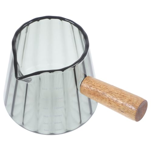 PartyKindom Milchkanne aus Messbecher für Espresso Design mit Ausgießer für Kaffee Sahne und Soßen für Zuhause und Gastronomie PartyKindom Milchkanne aus Messbecher für Espresso Design mit Ausgießer für Kaffee Sahne und Soßen für Zuhause und Gastronomie von PartyKindom