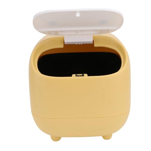 PartyKindom Mini Desktop Mülleimer Pressdeckel Tragbarer Abfallbehälter für Büro Schlafzimmer Bad Zimmer Geruchsdicht Praktisch Kreatives Design PartyKindom Mini Desktop Mülleimer Pressdeckel Tragbarer Abfallbehälter für Büro Schlafzimmer Bad Zimmer Geruchsdicht Praktisch Kreatives Design von PartyKindom