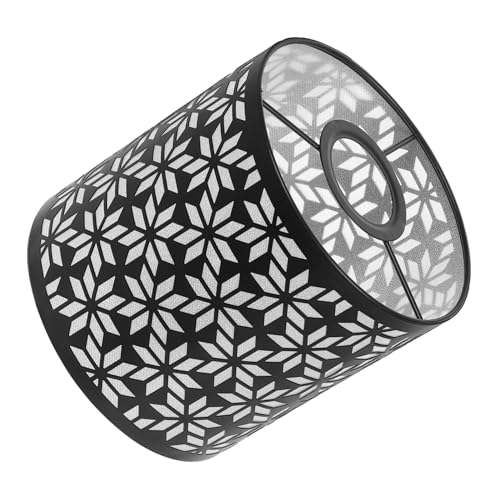 PartyKindom Moderner Eisener Lampenschirm Fassung Für Tischlampe Stehlampe Wandleuchte Schlafzimmer Wohnzimmer Hohes Qualitäts-eisen Material Langlebig Stilvoll Lichtschutz Design von PartyKindom