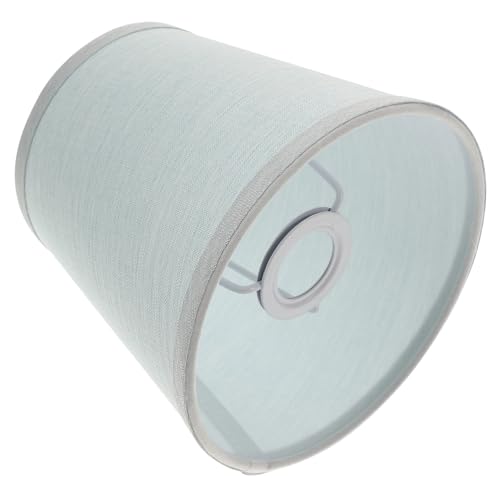 PartyKindom Moderner Lampenschirm aus Leichtem Stoff Praktischer Ersatzschirm für Tisch Wandleuchten Einfache Montage Augenschonende Lichtabdeckung für Haushalt und Schlafzimmer Hellblau von PartyKindom