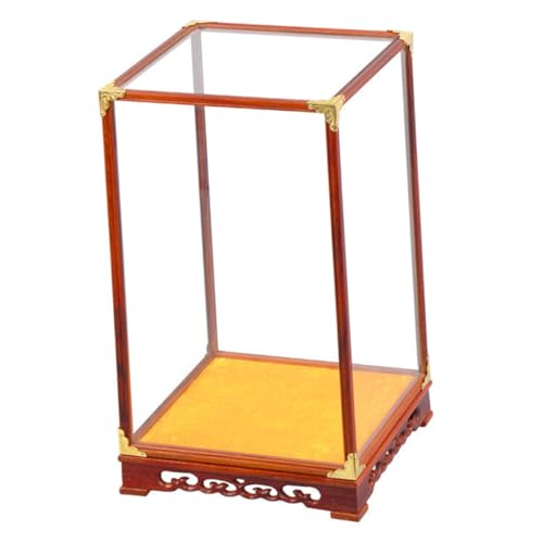PartyKindom Multifunktionale Vitrine Für Buddha Figuren Staubdichte Aufbewahrungsbox Holzsockel Für Desktop Display Und Sammlerstücke PartyKindom Multifunktionale Vitrine Für Buddha Figuren Staubdichte Aufbewahrungsbox Holzsockel Für Desktop Display Und Sammlerstücke von PartyKindom
