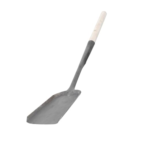 PartyKindom Multipurpose Küchenkaminschaufel mit Langem Holzgriff Leichte Ascheschaufel für Herd Kamin und Grill Robuste Feuerreinigungs Schaufel Kratzfrei Platzsparend und Einfach zu von PartyKindom