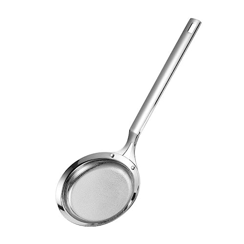 PartyKindom Ölsieb Skimmer Löffel aus Küchensieb zum Filtern von Sojabohnenmilchrückständen mit Ergonomischem Griff Leicht zu Reinigen PartyKindom Ölsieb Skimmer Löffel aus Küchensieb zum Filtern von Sojabohnenmilchrückständen mit Ergonomischem Griff Leicht zu Reinigen von PartyKindom