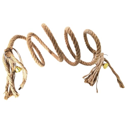 PartyKindom Papagei Kletterseil Macaw Papagei Kletterspiel für Graupapageien und Große Vögel Langlebig Naturnahes Material Geeignet als Geschenk für Vogelhalter PartyKindom Papagei Kletterseil Macaw Papagei Kletterspiel für Graupapageien und Große Vögel Langlebig Naturnahes Material Geeignet als Geschenk für Vogelhalter von PartyKindom