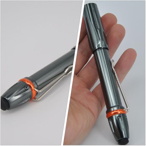 PartyKindom Pen Light mit Clip LED Inspektionslampe Stiftförmige Kompakte Taschenlampe für Medizinische Untersuchungen Leicht und Tragbar Robustes Design für Professionelle und Private PartyKindom Pen Light mit Clip LED Inspektionslampe Stiftförmige Kompakte Taschenlampe für Medizinische Untersuchungen Leicht und Tragbar Robustes Design für Professionelle und Private von PartyKindom
