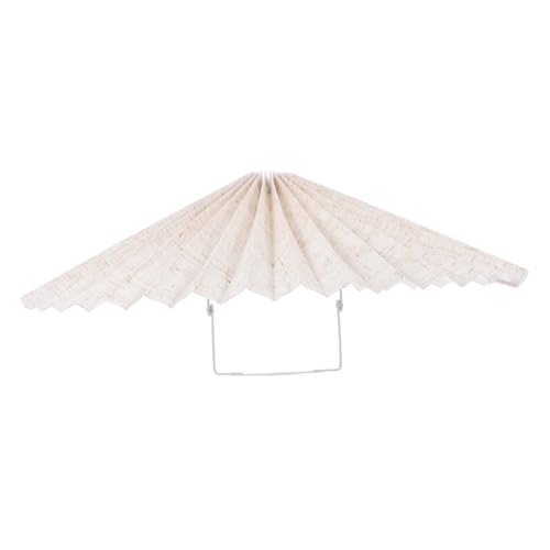PartyKindom Pleated Lampenschirm für Tischlampe Eleganter Skulpturaler Lampenschirm Leinen Warmes Einladendes Licht für Schlafzimmer Wohnzimmer Büro Multifunktional und PartyKindom Pleated Lampenschirm für Tischlampe Eleganter Skulpturaler Lampenschirm Leinen Warmes Einladendes Licht für Schlafzimmer Wohnzimmer Büro Multifunktional und von PartyKindom