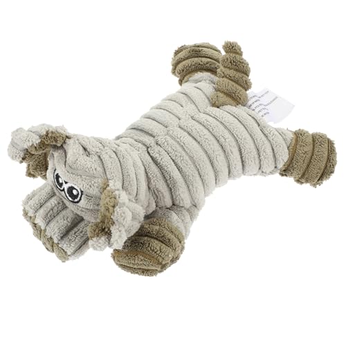 PartyKindom Plüschiges Quietschspielzeug Schwein Form Interaktives Kauspielzeug für Kleine Hunde Langlebiges Haustierspielzeug zur Beschäftigung und Zahnpflege Fördert Spielerische Aktivität von PartyKindom