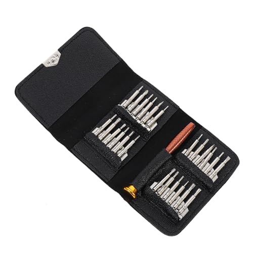 PartyKindom Präzisionsschraubendreher Set Mini Reparatur Werkzeugset mit Magnetischen Bits für Handy PC Uhr Tablet Elektronik Reparaturen Robust Langlebig Vielseitig von PartyKindom