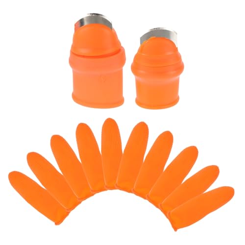 PartyKindom Praktischer Thumb Cutter Daumenschneider für Gartenarbeit Leichtes Kleines Pflückmesser für Gemüse Obst Beeren und Rebschnitt mit Komfortabler Passform für Damen oder Herren von PartyKindom