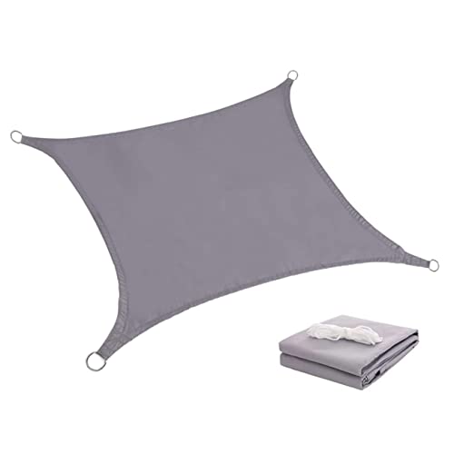 PartyKindom Quadratisches Sonnensegel Wasserdichtem Polyester UV Schutz Wetterfestes Sonnensegel für Terrasse Garten und Pool Langlebiges Outdoor Sonnenschutzsegel PartyKindom Quadratisches Sonnensegel Wasserdichtem Polyester UV Schutz Wetterfestes Sonnensegel für Terrasse Garten und Pool Langlebiges Outdoor Sonnenschutzsegel von PartyKindom