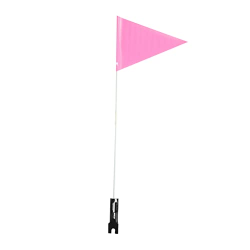 PartyKindom Reflektierende Fahrradflagge mit Höhenverstellbarem Fahnenmast Langlebige Sicherheitsflagge für Kinderfahrräder Einfach zu Montieren Robustes und Material PartyKindom Reflektierende Fahrradflagge mit Höhenverstellbarem Fahnenmast Langlebige Sicherheitsflagge für Kinderfahrräder Einfach zu Montieren Robustes und Material von PartyKindom