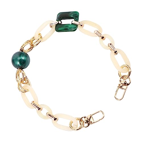 PartyKindom Retro Acryl Resin Handtaschenkette Barockstil Dekorative Kurze Umhängekette Langlebiges DIY Zubehör für Crossbody Handtaschen mit Praktischen Haken Stilvoll und Vielseitig PartyKindom Retro Acryl Resin Handtaschenkette Barockstil Dekorative Kurze Umhängekette Langlebiges DIY Zubehör für Crossbody Handtaschen mit Praktischen Haken Stilvoll und Vielseitig von PartyKindom