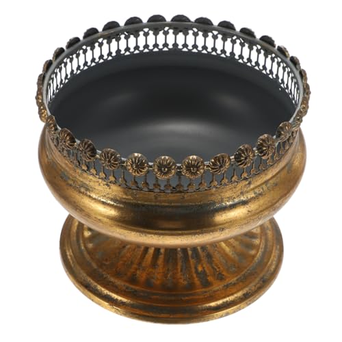 PartyKindom Retro Gold Trophy Blumentopf Vintage Pflanztopf für Pflanzen und Deko für Wohnzimmer und Büro Robustem Gefertigt Vielseitig Einsetzbar von PartyKindom
