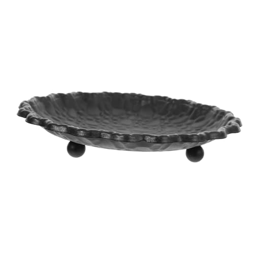PartyKindom Retro Kerzentablett Vintage Metall Kerzenteller Für Stumpenkerzen Stilvolle Und Hochzeitsdekoration Multifunktionales Kerzenzubehör von PartyKindom