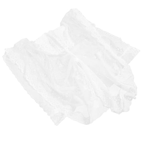 PartyKindom Romantischer Französischer Spitzen türvorhang Transparente Gardine mit Zartem Spitzenmuster Dekorativer Türvorhang für Wohnräume Leicht zu Installieren Stilvolle Fensterdeko PartyKindom Romantischer Französischer Spitzen türvorhang Transparente Gardine mit Zartem Spitzenmuster Dekorativer Türvorhang für Wohnräume Leicht zu Installieren Stilvolle Fensterdeko von PartyKindom