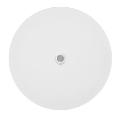 PartyKindom Drehbarer Pflanzgefäß Drehteller 20cm Pflanzenroller Für Blumenarrangements Stabiler Sockel Weißes Design Vielseitiges Werkzeug Für Pflanzenliebhaber von PartyKindom