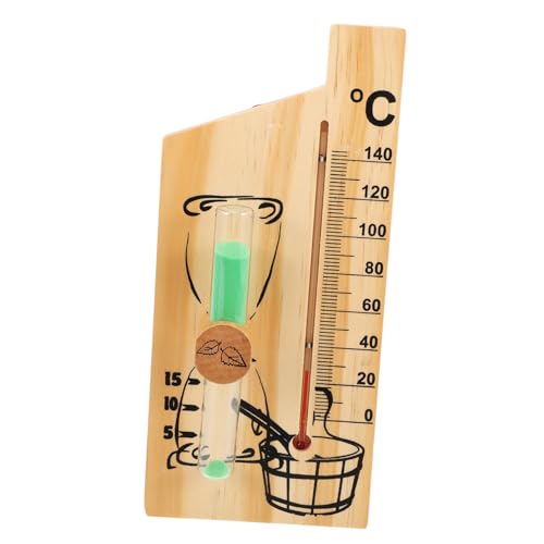 PartyKindom Sauna-Timer Mit Glasrohr Durchsichtige Sanduhr Für Minuten Wiederverwendbarer Sand-Timer Für Saunaraum Babyzimmer Und Schul-labore von PartyKindom