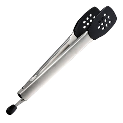 PartyKindom Silikon Grillzange Hitzebeständige Multi Funktions Zange Für Steak Pancakes Und Fisch Rutschfester Steakclip Für Grillen Und Küche PartyKindom Silikon Grillzange Hitzebeständige Multi Funktions Zange Für Steak Pancakes Und Fisch Rutschfester Steakclip Für Grillen Und Küche von PartyKindom