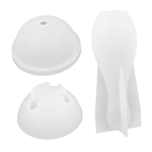 PartyKindom Silikonform Bowling DIY für Harz Gießen Klare Struktur Flexible Epoxidharz Gießform Dekorative Ornament Herstellung Glatte Oberfläche Einfaches Entformen Wiederverwendbar Anfänger von PartyKindom