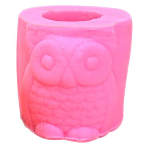 PartyKindom Silikonform Eule DIY Blumentopf Gießform für Beton Epoxidharz Basteln Pflanzgefäß Deko Kreative Aufbewahrung Geschenkidee von PartyKindom